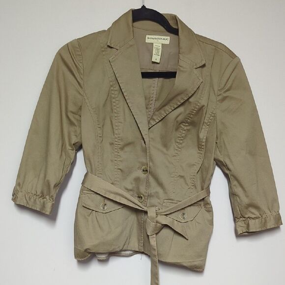 Banana Republic Women's Tan Jacket - Picture 1 of 6